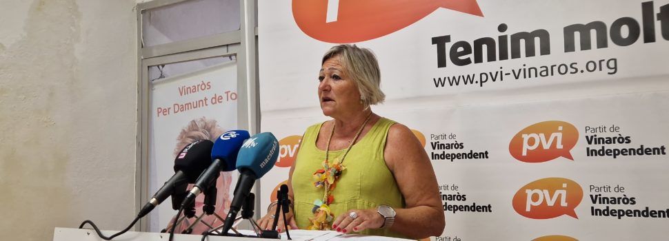 Roda de premsa del PVI, rere el controvertit passat ple