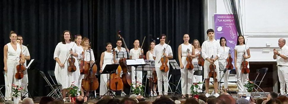 Últim concert de J.Ramon Renovell dirigint l’orquestra de La Alianza