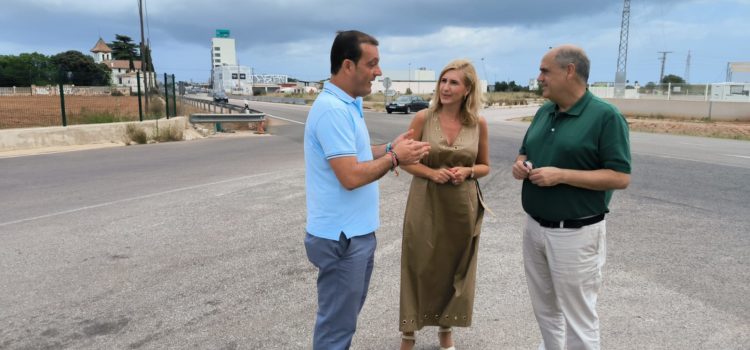 La Conselleria de Infraestructuras se compromete a acelerar la construcción de la rotonda de la Ratlla del Terme entre Peñíscola y Benicarló