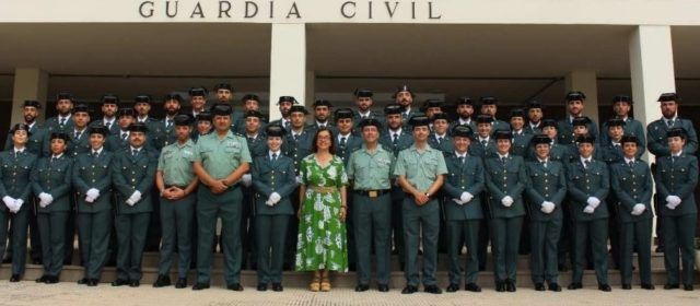 Incorporación de 43 Guardias Civiles a la provincia de Castellón, el 39 % son mujeres
