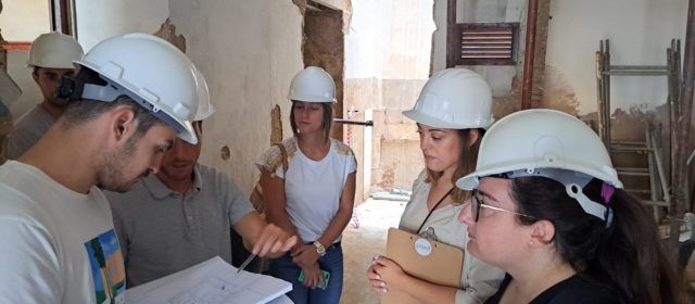 Avanzan los trabajos de rehabilitación de la Casa del Metge en Alcalà de Xivert