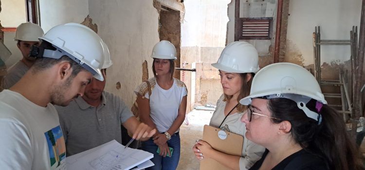 Avanzan los trabajos de rehabilitación de la Casa del Metge en Alcalà de Xivert