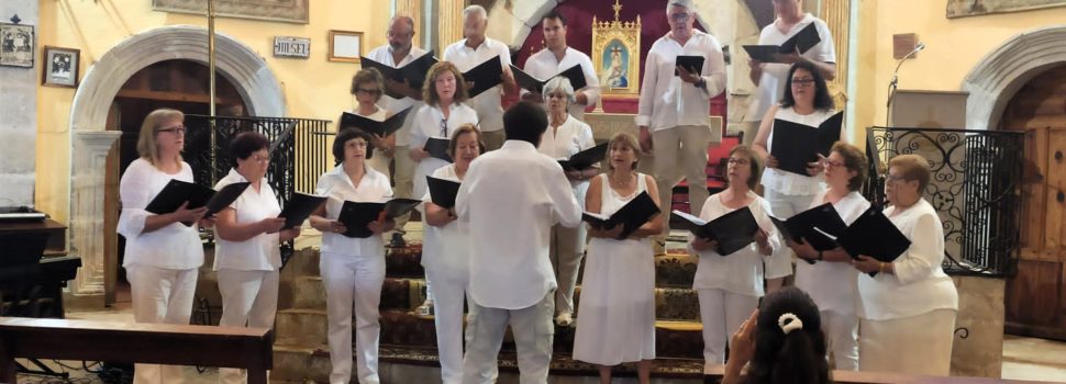 Concert a Xert de les corals Carnevale de Burriana i Sant Marc de Xert