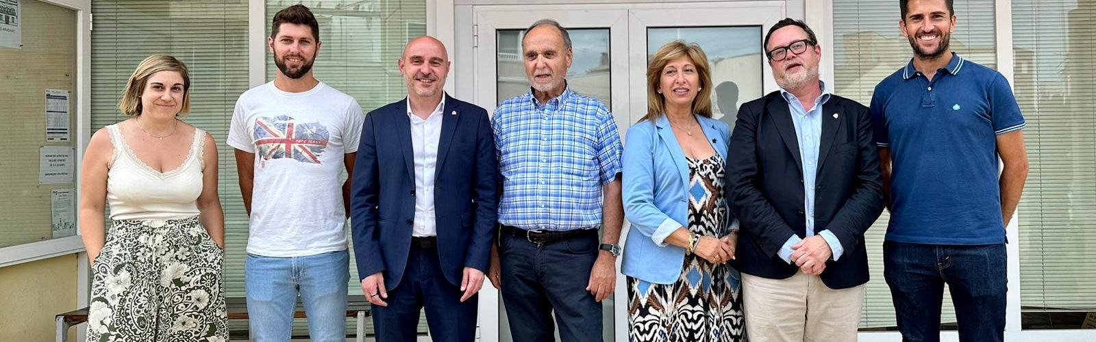 El delegado del Gobierno visita Tortosa y Camarles