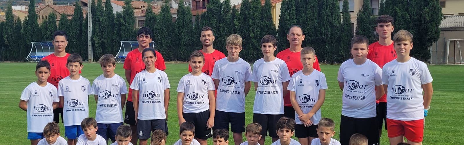 Comença la primera setmana del Campus de Futbol 2023 de Benassal