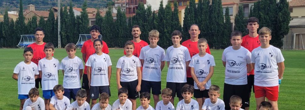 Comença la primera setmana del Campus de Futbol 2023 de Benassal