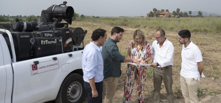 La Diputació de Castelló intensifica els tractaments per a la prevenció en la lluita contra els mosquits i sol·licitarà més inversió a la Generalitat