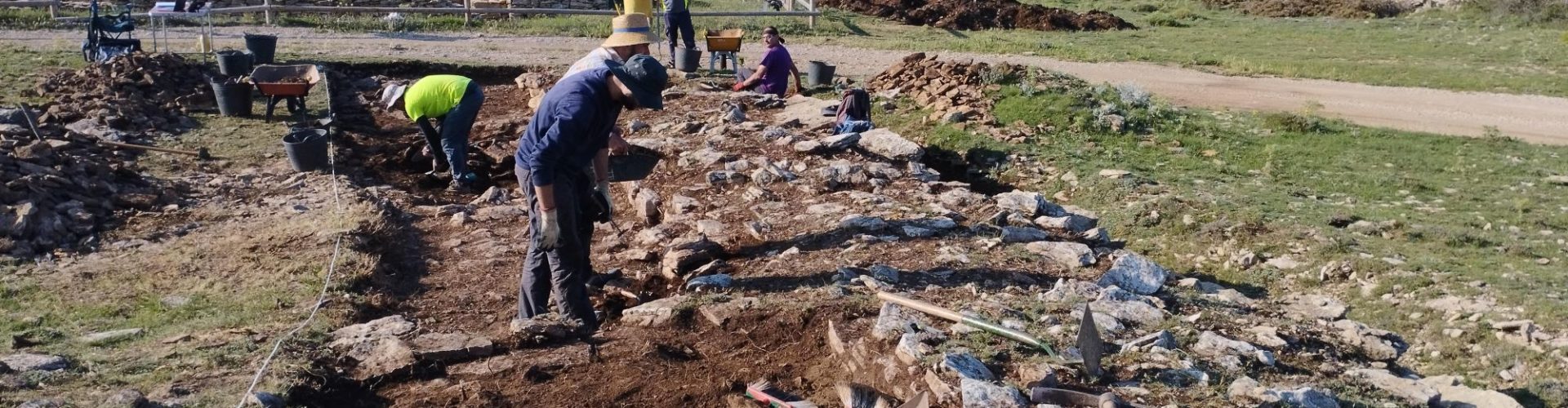 Nova fase de treballs arqueològics a La Lloma Comuna de Castellfort