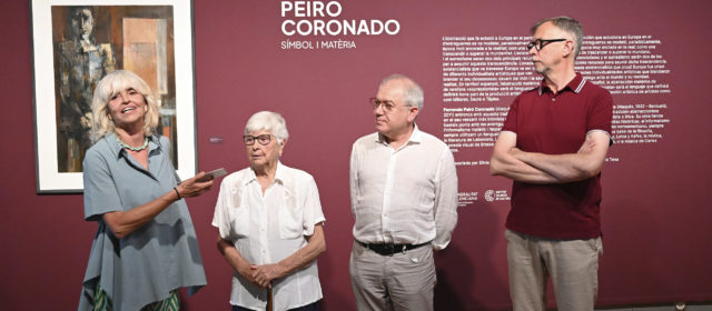 Fotos de la inauguració al Museu de Belles Arts de Castelló de l’exposició dedicada al benicarlando Peiró Coronado