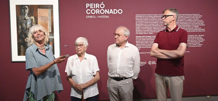 Fotos de la inauguració al Museu de Belles Arts de Castelló de l’exposició dedicada al benicarlando Peiró Coronado