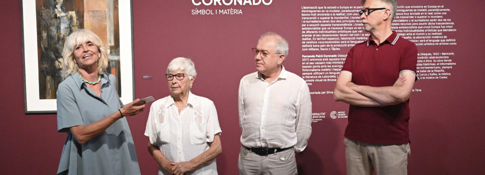 Fotos de la inauguració al Museu de Belles Arts de Castelló de l’exposició dedicada al benicarlando Peiró Coronado