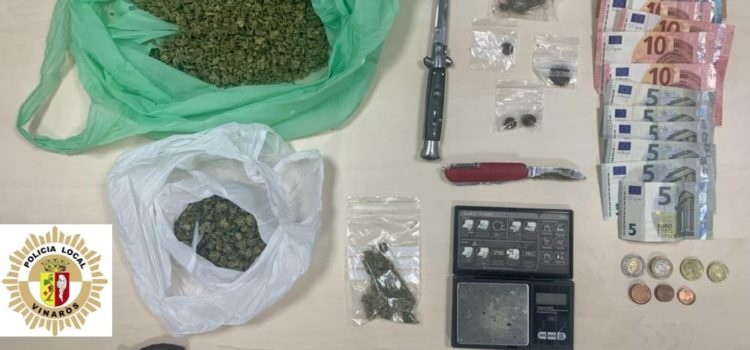 10 denúncies relacionades amb drogues a Vinaròs