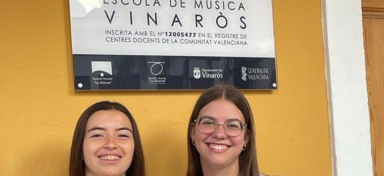 Elisa Sanz i Carla Segura, de La Alianza, premis extraordinaris d’ensenyament musical