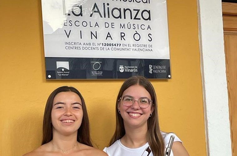 Elisa Sanz i Carla Segura, de La Alianza, premis extraordinaris d’ensenyament musical