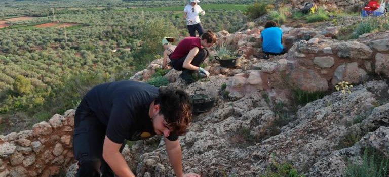 La gran muralla de la Ferradura i la planimetria de la Cogula, al descobert