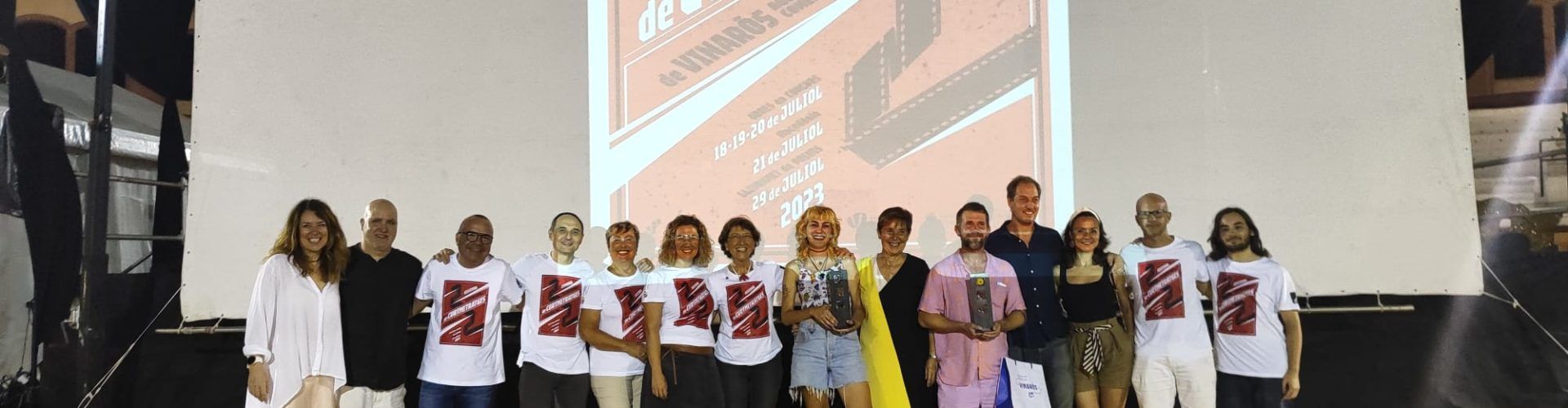 Fotos del lliurament de premis del 22 Festival de Curtmetratges Agustí Comes