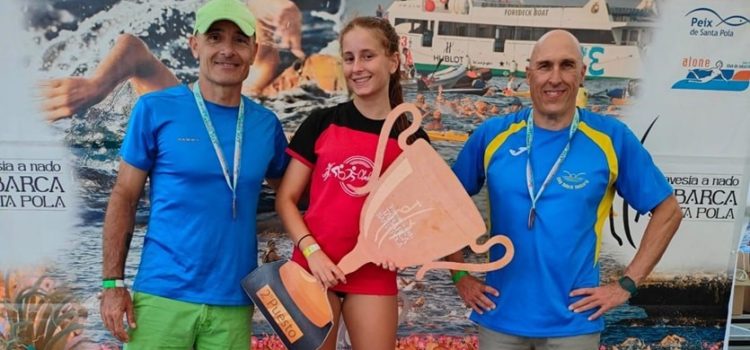 Nadadors del Club Natació Benicarló, en competicions a Puertollano i Santa Pobla