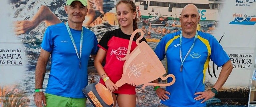 Nadadors del Club Natació Benicarló, en competicions a Puertollano i Santa Pobla