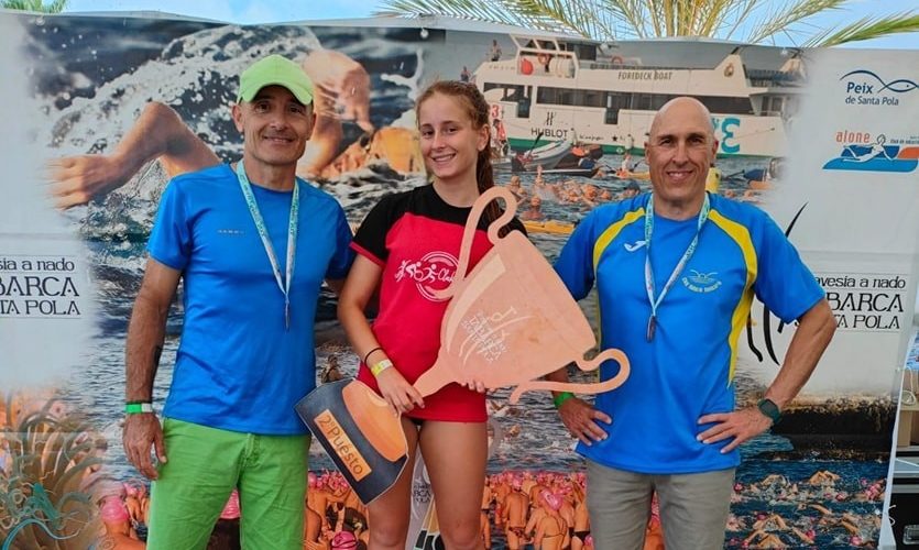 Nadadors del Club Natació Benicarló, en competicions a Puertollano i Santa Pobla