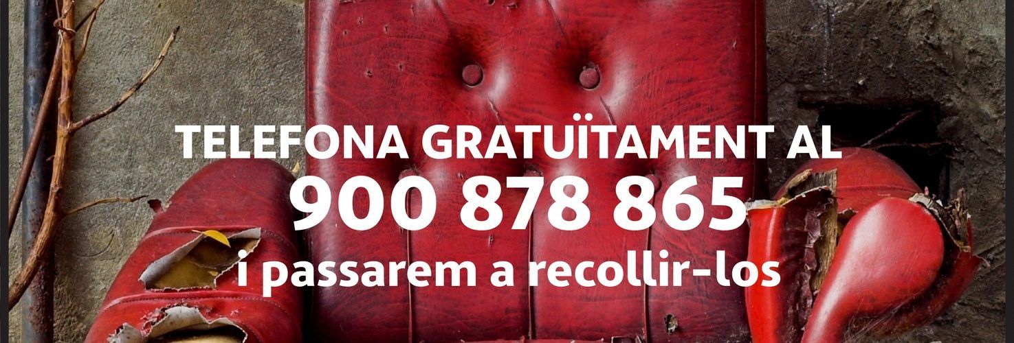 L’Ajuntament recorda a la ciutadania que disposa de un servei gratuït de recollida de voluminosos