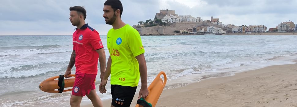 El servei de salvament i socorrisme en platges a Peníscola resol 183 assistències i 2 rescats el mes de juny