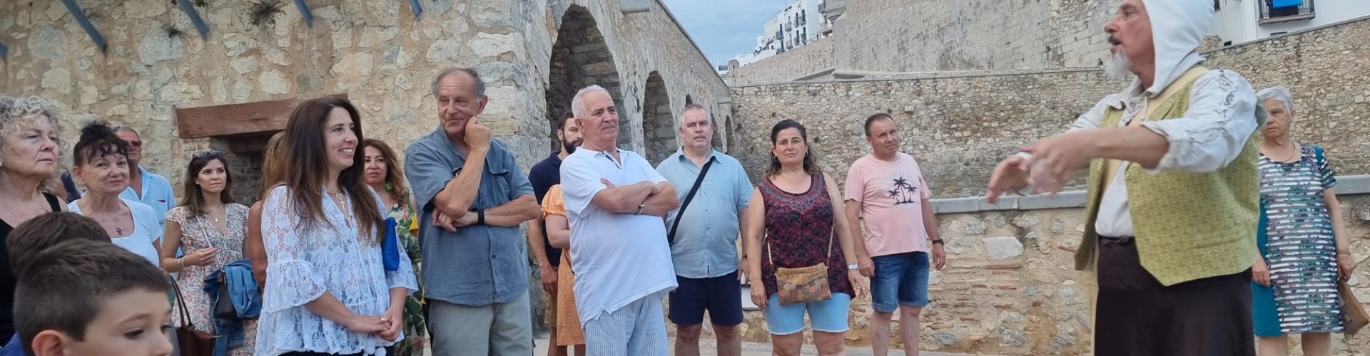 Arranquen les Visites Guiades Teatralitzades sobre el Papa Luna en la ciutadella de Peníscola