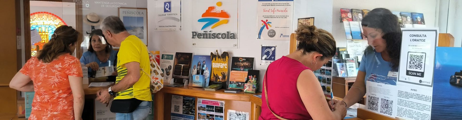 Peníscola ha atés, aquest juny, quasi 7000 consultes en les oficines d’informació turística