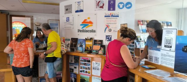 Peníscola ha atés, aquest juny, quasi 7000 consultes en les oficines d’informació turística