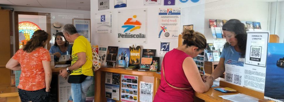 Peníscola ha atés, aquest juny, quasi 7000 consultes en les oficines d’informació turística