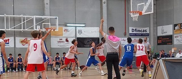 Héctor Sanz (Club Básquet Vinaròs), en el torneo de selecciones de verano de Mora de Rubielos