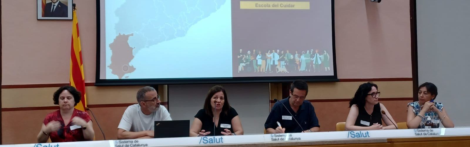 Presentació dels projectes ebrencs a les jornades de treball de l’Agència d’Atenció Integrada Salut i Social