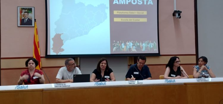 Presentació dels projectes ebrencs a les jornades de treball de l’Agència d’Atenció Integrada Salut i Social