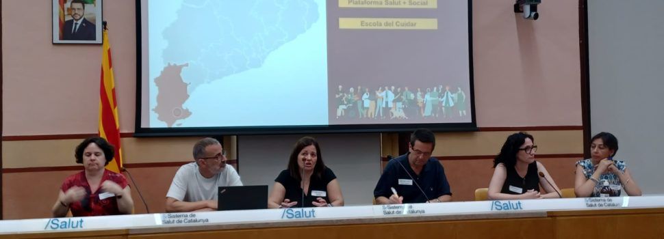 Presentació dels projectes ebrencs a les jornades de treball de l’Agència d’Atenció Integrada Salut i Social