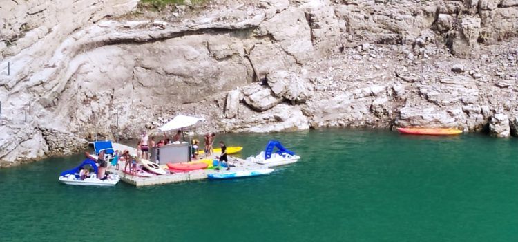 Fotos: Estiuejant per l’embassament d’Ulldecona