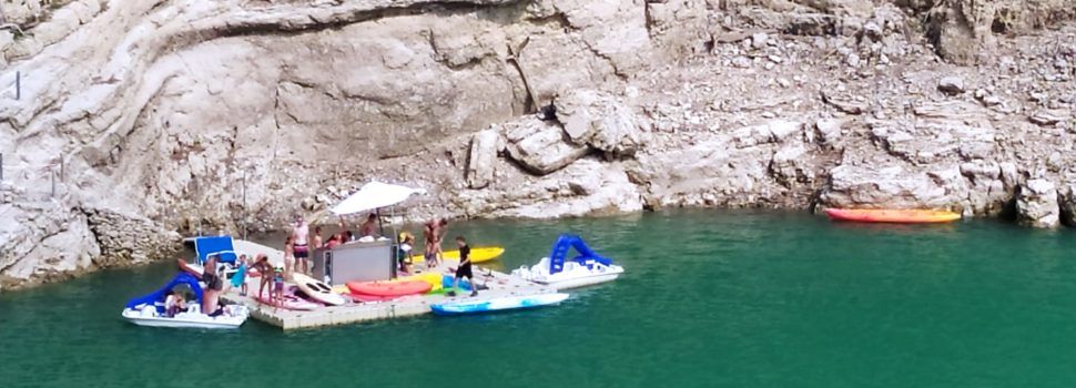 Fotos: Estiuejant per l’embassament d’Ulldecona
