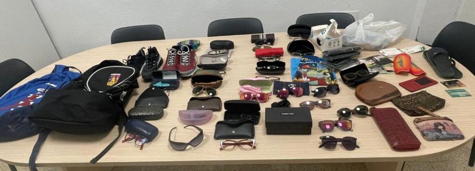 La Policia Local d’Alcalà-Alcossebre deté un individu per robatori i recupera el material