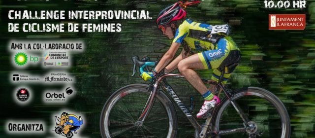 Vilafranca celebra el diumenge 3 de setembre el Trofeu Escoles de Ciclisme i la Challenge Interprovincial de Ciclisme de Fèmines