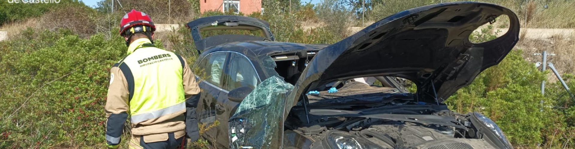 Accidente en la AP7, a su paso por Vinaròs