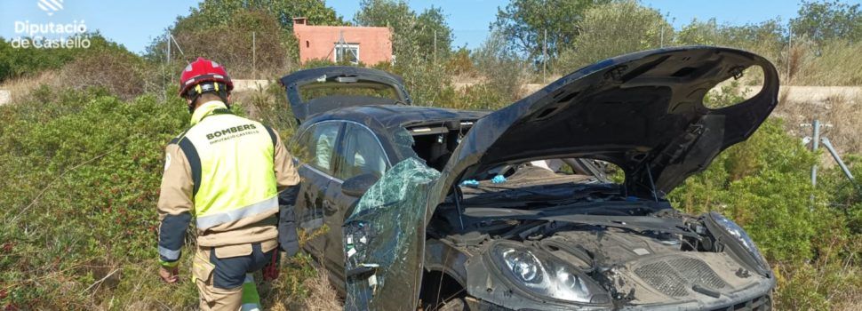 Accidente en la AP7, a su paso por Vinaròs