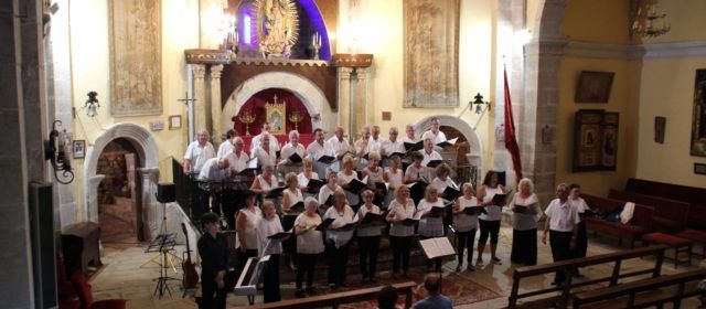 Gran concierto de la coral García Julbe de Vinaròs en Xert