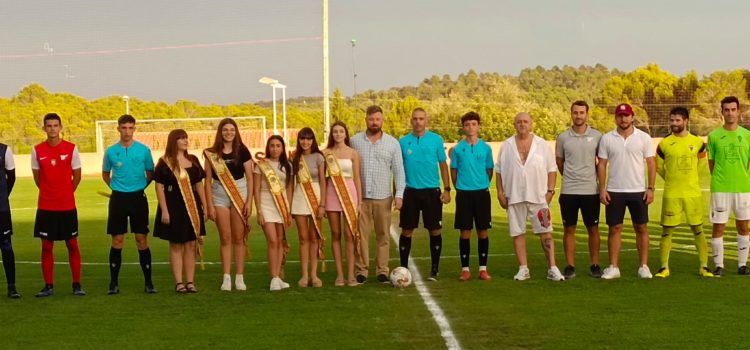 Iván Sánchez inaugura el nuevo campo de fútbol de Sant Jordi con un homenaje a Bautista Sales