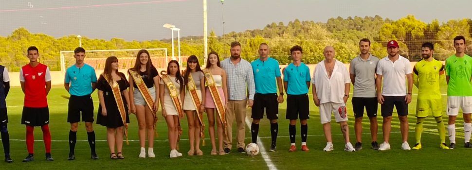 Iván Sánchez inaugura el nuevo campo de fútbol de Sant Jordi con un homenaje a Bautista Sales