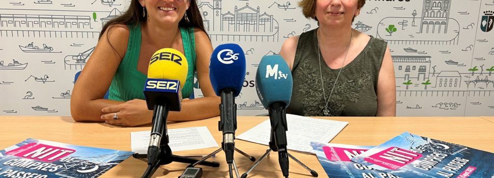 Diumenge el comerç sortirà a la vora de la mar en una nova edició de Nit de compres al passeig