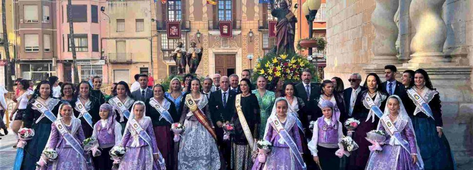 Benicarló celebra el día de San Bartolomé, los mártires Abdón y Senén y Santa María del Mar