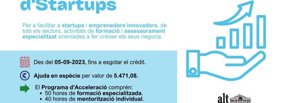 La Mancomunitat Alt Maestrat fomenta el creixement econòmic de Pimes i emprenedors