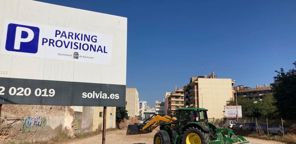 L’Ajuntament habilita un pàrquing provisional a l’avinguda del Marqués de Benicarló