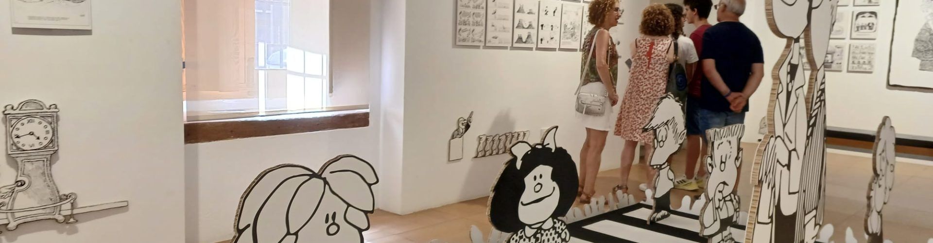 La gran exposició de Quino i el seu icònic personatge Mafalda obri les portes al Mucbe