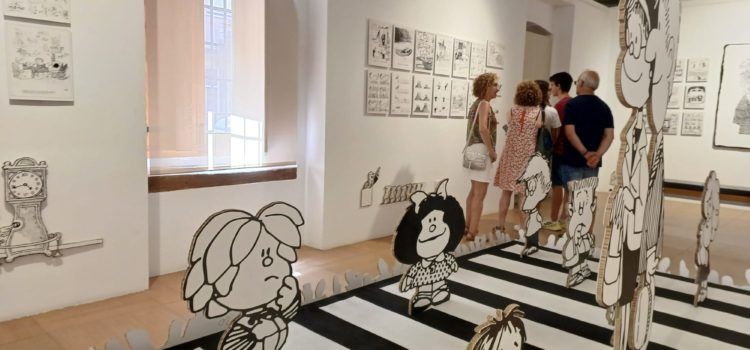 La gran exposició de Quino i el seu icònic personatge Mafalda obri les portes al Mucbe