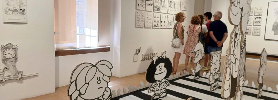 La gran exposició de Quino i el seu icònic personatge Mafalda obri les portes al Mucbe