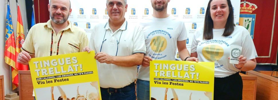 Benicarló aposta per un oci i un consum d’alcohol responsables de cara a les Festes